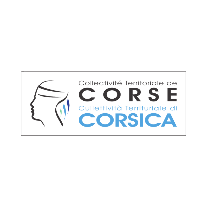 Logo Collectivités Territoriale de Corse, Partenaires d'Acta Vista
