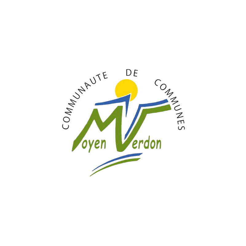 Logo Communautés des Communes Moyen Verdon, partenaire d'Acta Vista