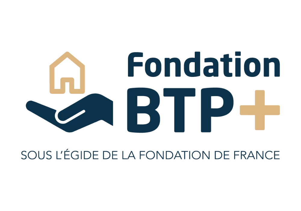 Logo Fondation BTP+, partenaire d'Acta Vista