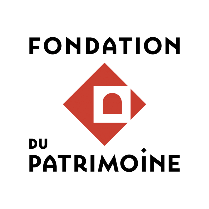 Logo Fondation du Patrimoine, partenaire d'Acta Vista